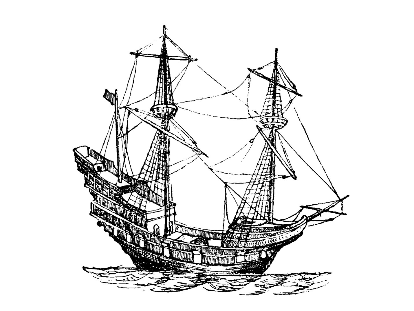 sailing ship